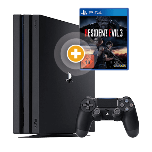 Sony PS4 Pro 1TB inkl. Resident Evil 3 - Stromhelden